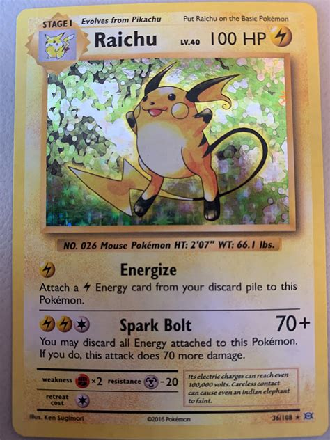 raichu lv 46|shiny raichu pokemon card.